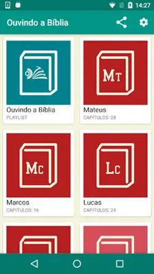 Ouvindo a Bíblia android App screenshot 4